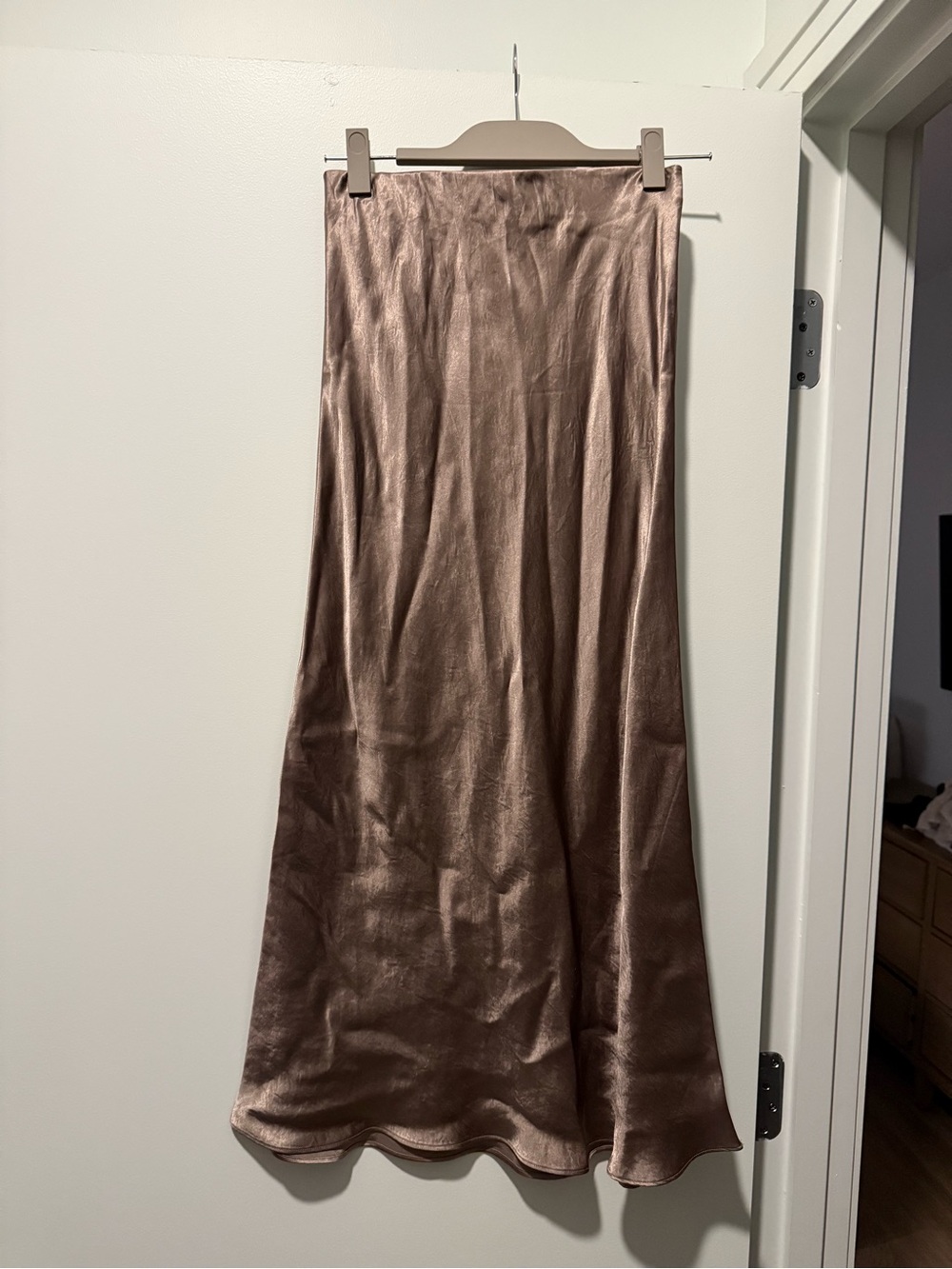 Aritzia Babaton Slip Satin Maxi Skirt